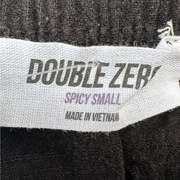 NWT Double Zero Cami Style Tank Top, Black Size Spicy Small - Picture 6 of 8